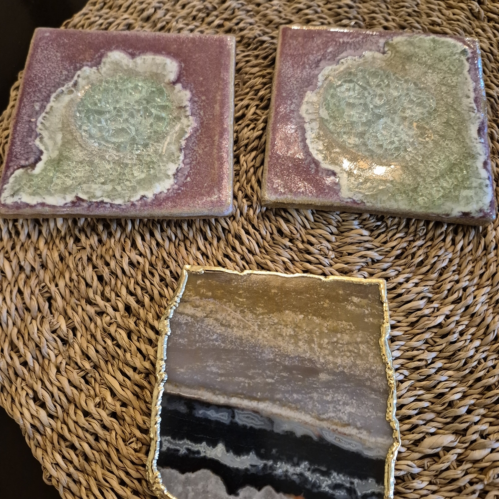Anthropologie Coaster Set
